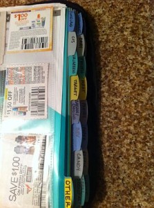 Coupon Binder: Tabbed Dividers