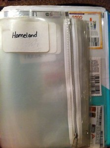 Coupon Binder: Clear Pencil Bags for Individual Stores