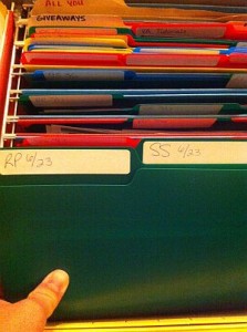 Coupon Organization: Filing System