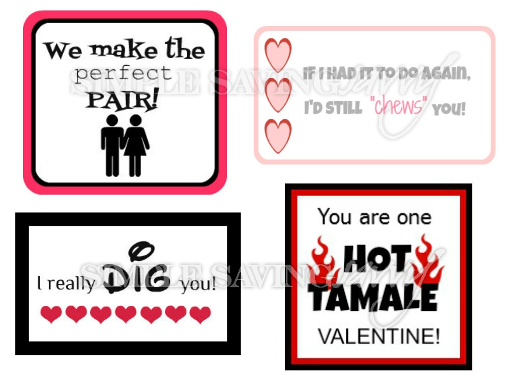 Free Printable Valentine's Day Tags