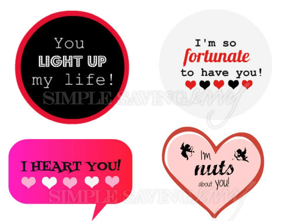 FREE Printable Valentine's Day Tags