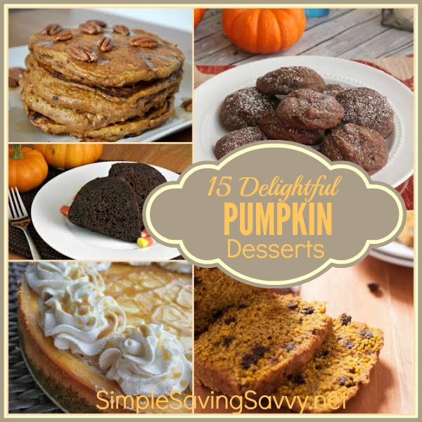 15 pumpkin desserts