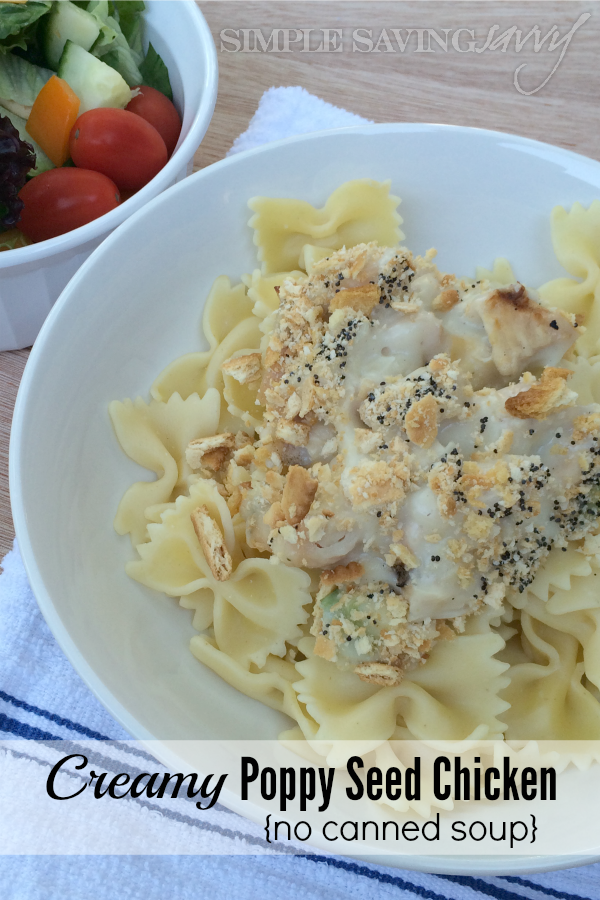 Creamy Poppy Seed Chicken 