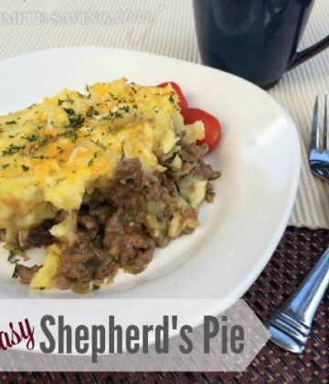 easy shepherd's pie