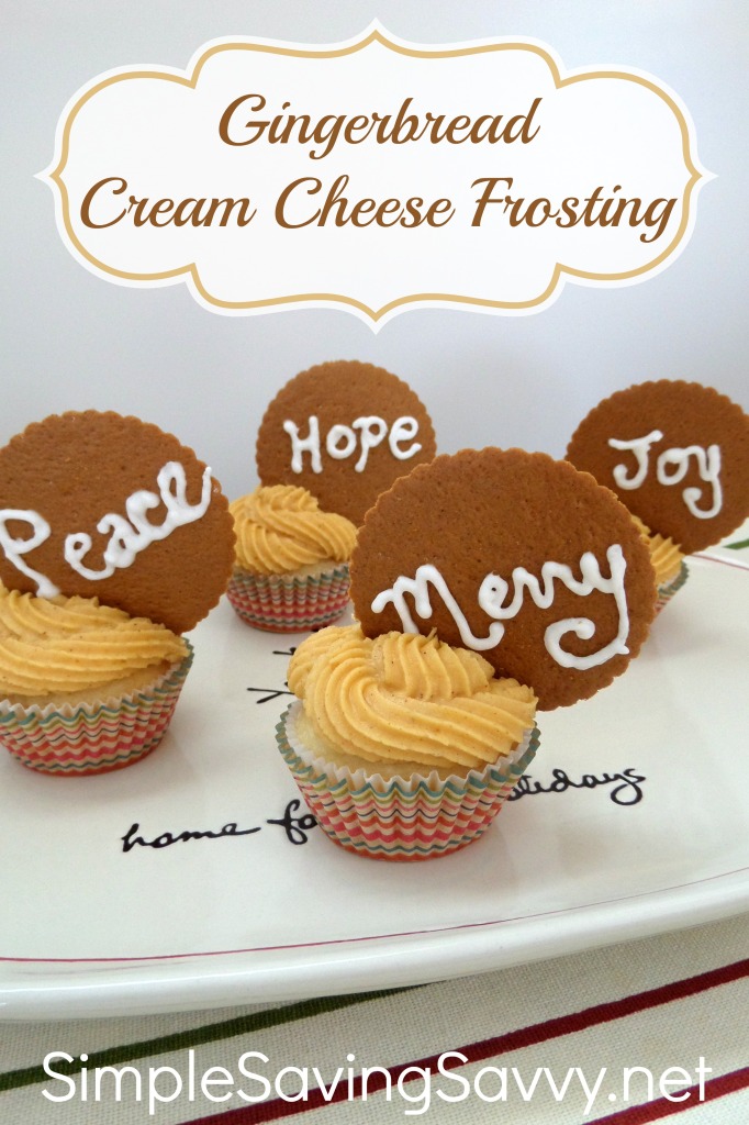 Gingerbread Cream Cheese Frosting