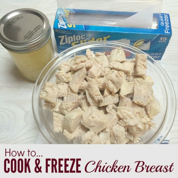 how to cook and freeze chicken breast 1