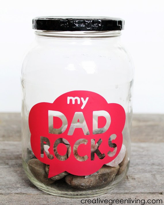 dad rocks jar