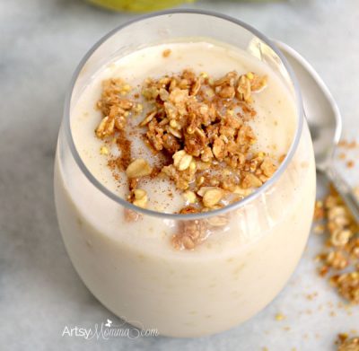 cinnamon pear smoothie