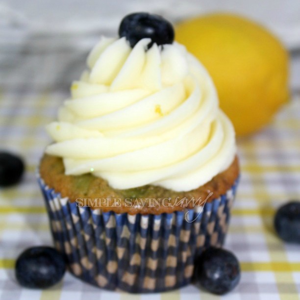 Lemon Blueberry Cupcakes
