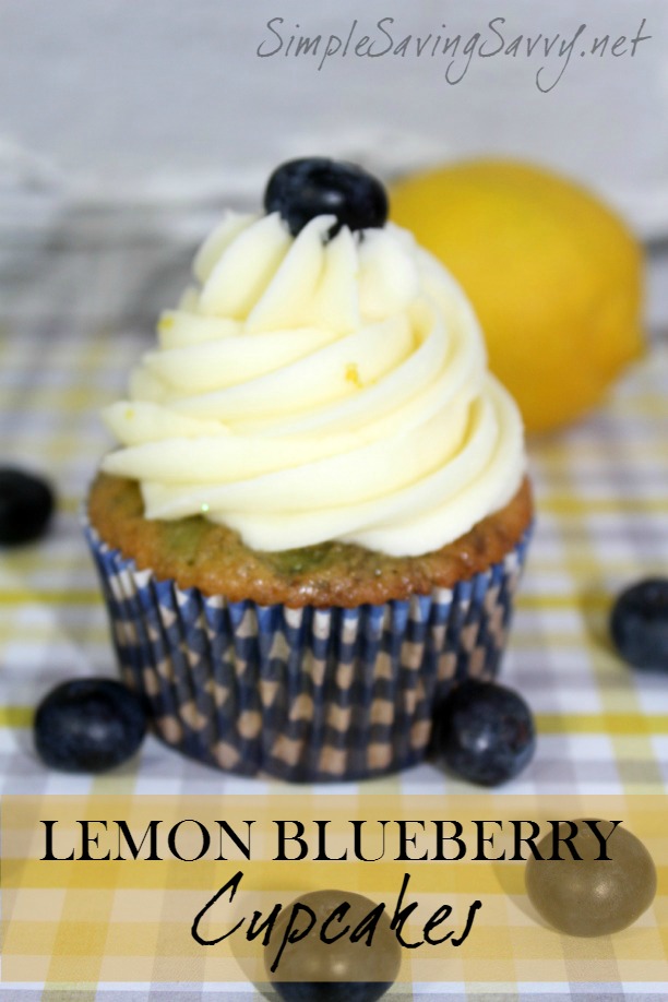 Lemon Blueberry Cupcakes