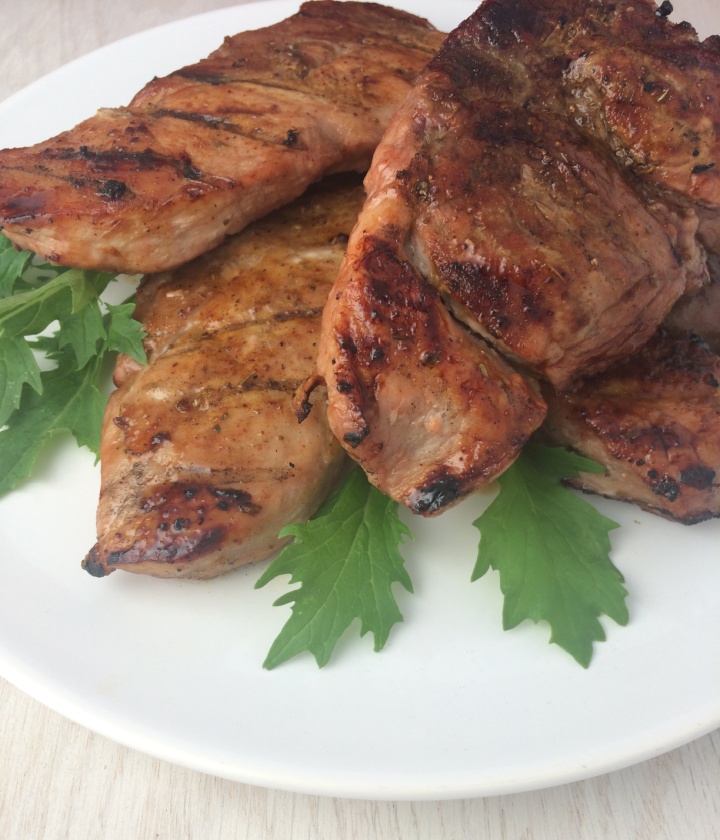 Grilled Honey Chipotle Pork Chops