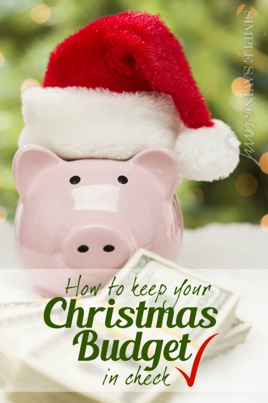 How to Keep your Christmas budget in check