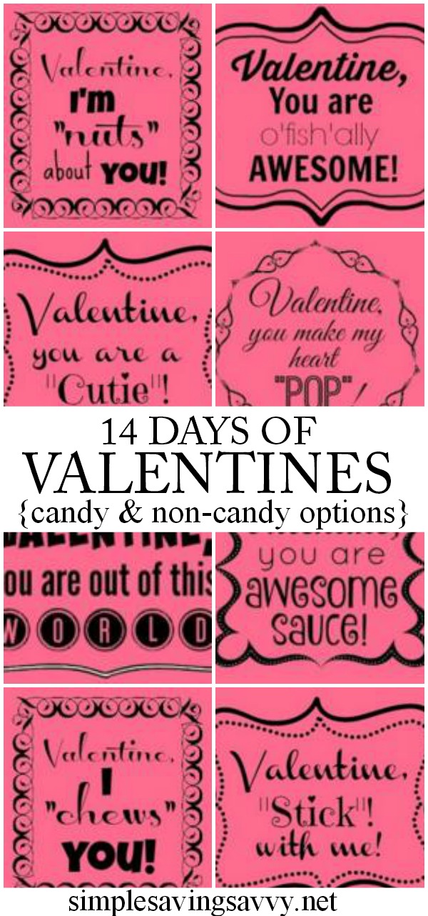 14 Days of Valentines for Anyone