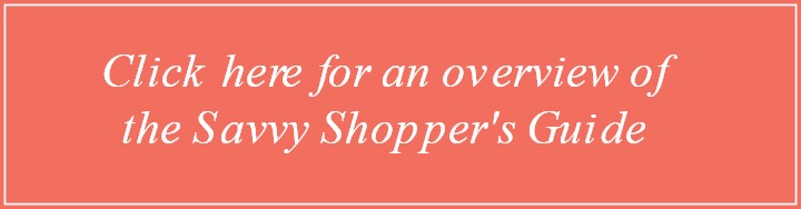 Savvy Shopper's Guide Overview