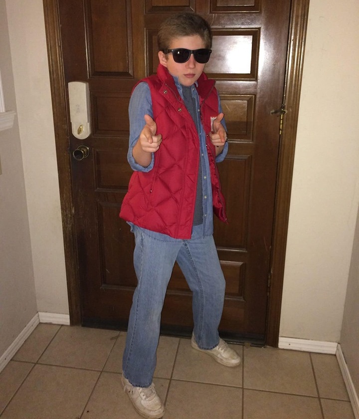 Back to the Future DIY Halloween Costume Ideas for Kids