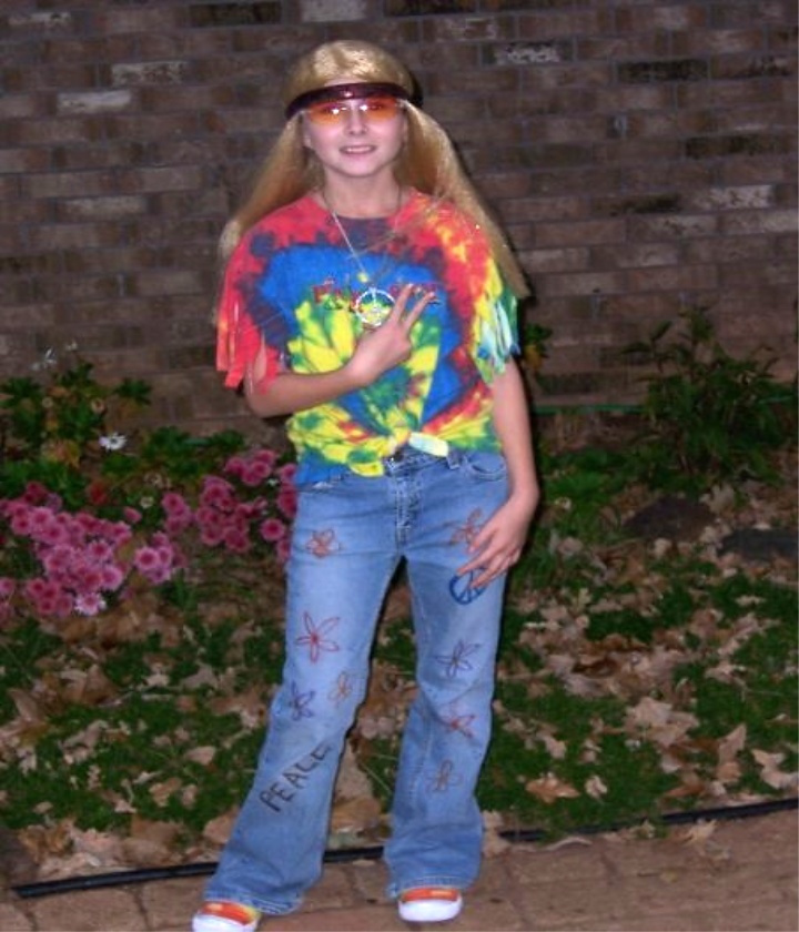 Hippie DIY Halloween Costume Ideas for Kids
