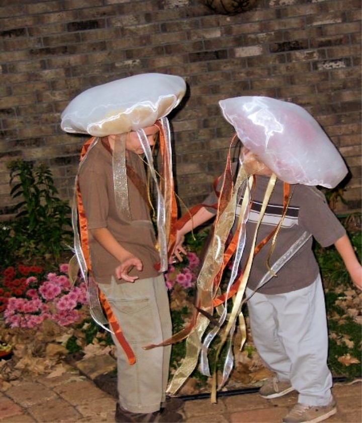Jellyfish DIY Halloween Costume Ideas for Kids