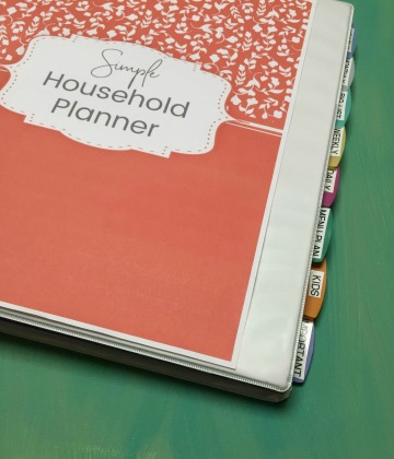 simple household planner