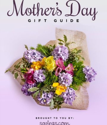 Savings.com Mother's Day Gift Guide