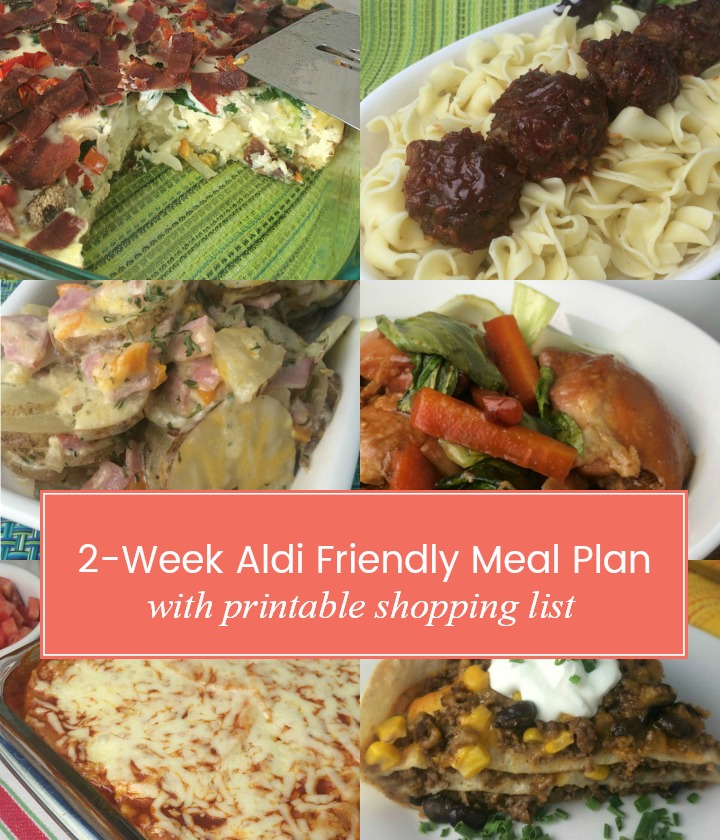 2-Week Aldi Friendly Meal Plan